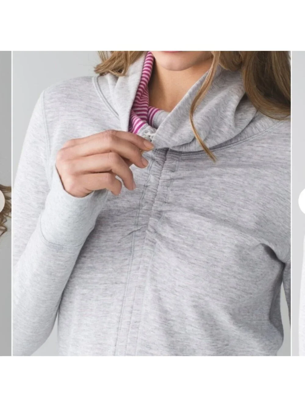 Lululemon In A Cinch Reversible Long Sleeve Top